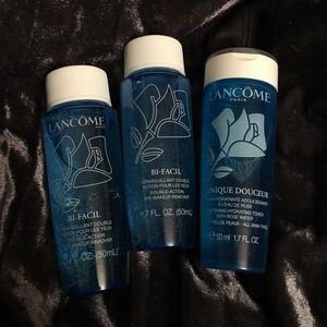 Lancôme toner and makeup removers
